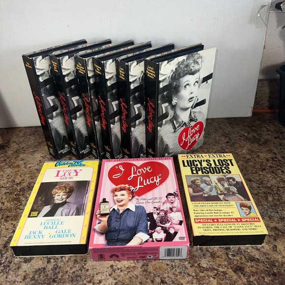 I Love Lucy DVDs VHS Tapes Collection Lucille Ball Complete First Season - Picture 1 of 6